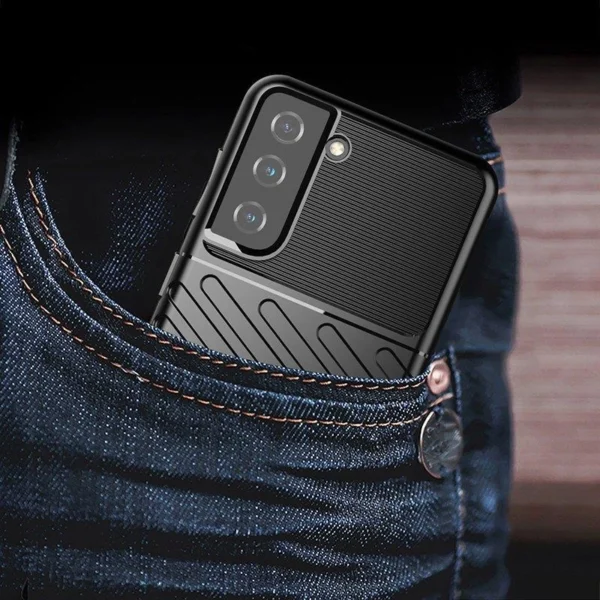 Thunder Case dėklas Samsung Galaxy A14 5G – silikoninis apsauginis, mėlynas - Image 7