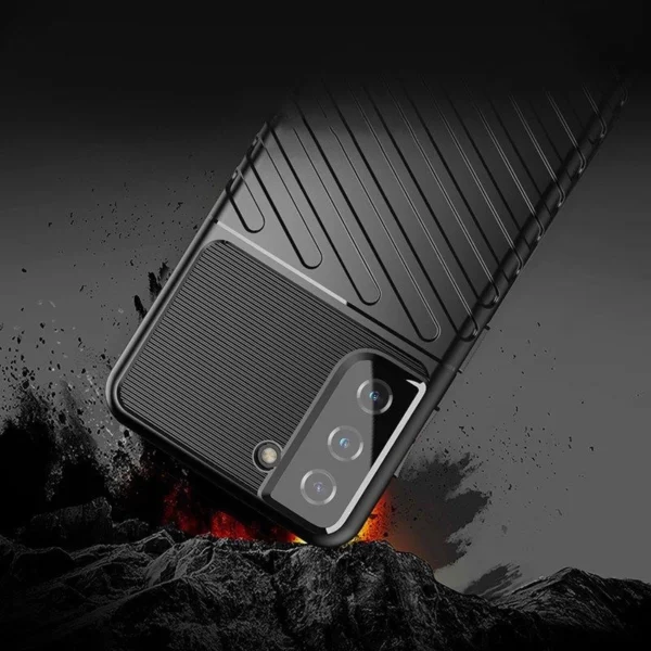 Thunder Case dėklas Samsung Galaxy S23+ – silikoninis apsauginis, mėlynas - Image 4