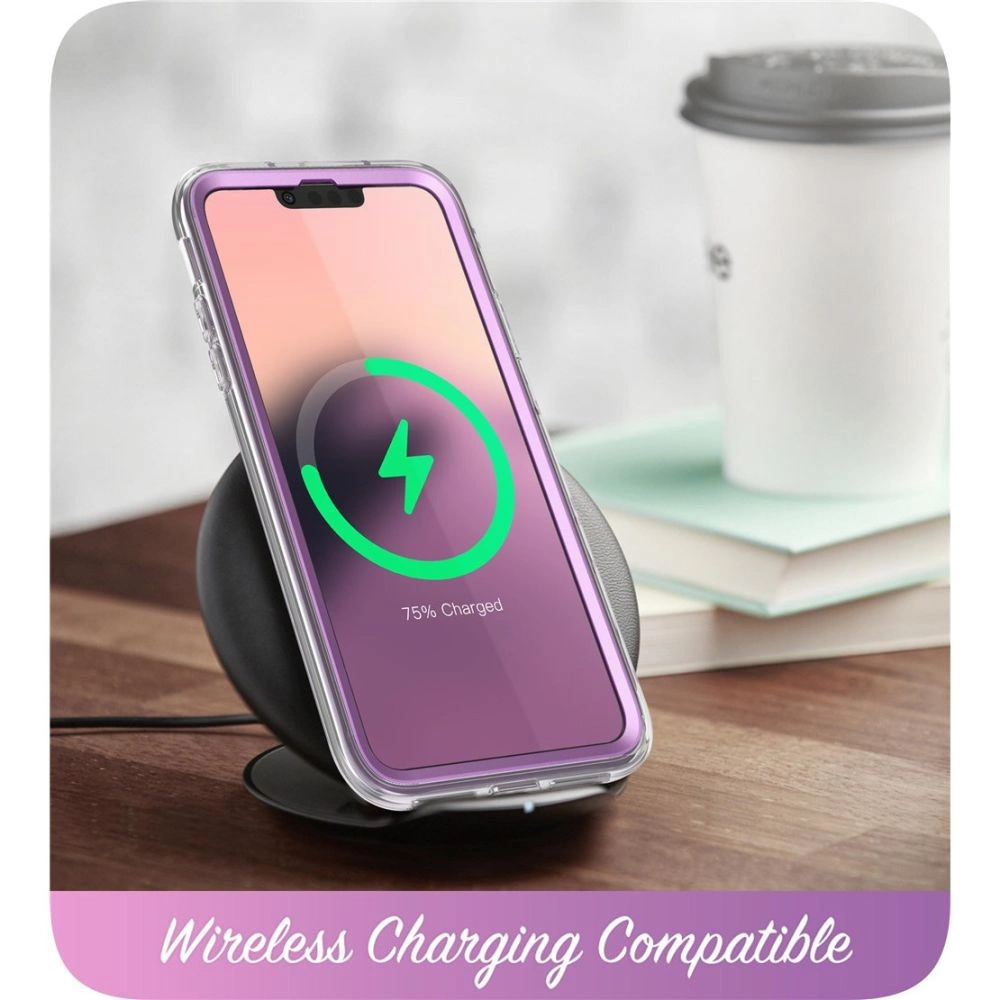 Supcase Cosmo dėklas iPhone 14 Plus – rožinis marmuras - Image 7