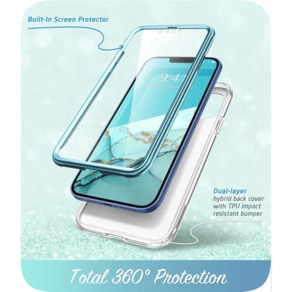 Supcase Cosmo dėklas iPhone 14 Plus – mėlynas - Image 11