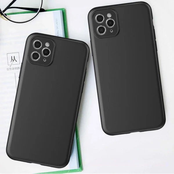 Soft Case dėklas Huawei Mate 50 Pro – plonas silikono, juodas - Image 5