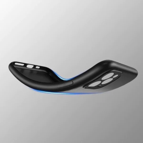 Soft Case dėklas Huawei Mate 50 Pro – plonas silikono, juodas - Image 7
