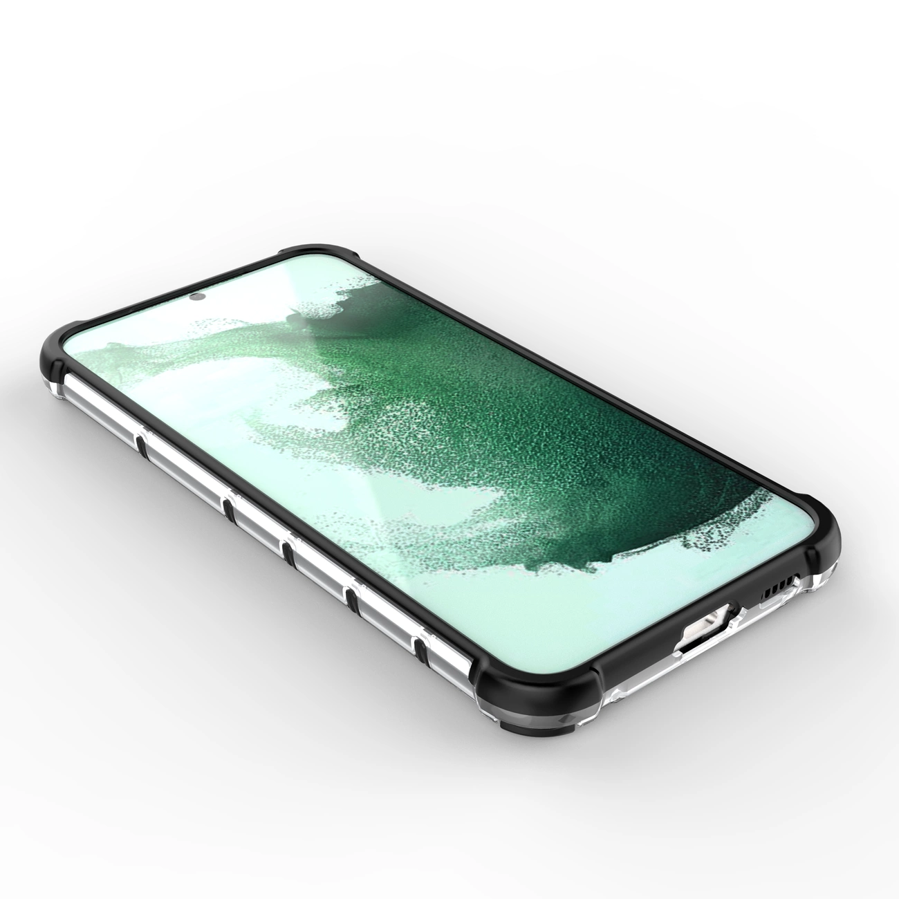 Honeycomb dėklas Samsung Galaxy S23+ – armuotas hibridinis, mėlynas - Image 11