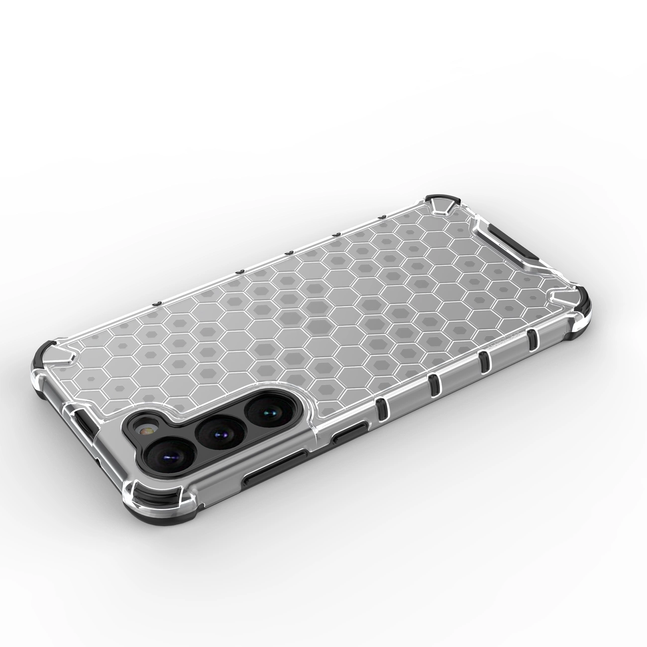 Honeycomb dėklas Samsung Galaxy S23+ – armuotas hibridinis, mėlynas - Image 12