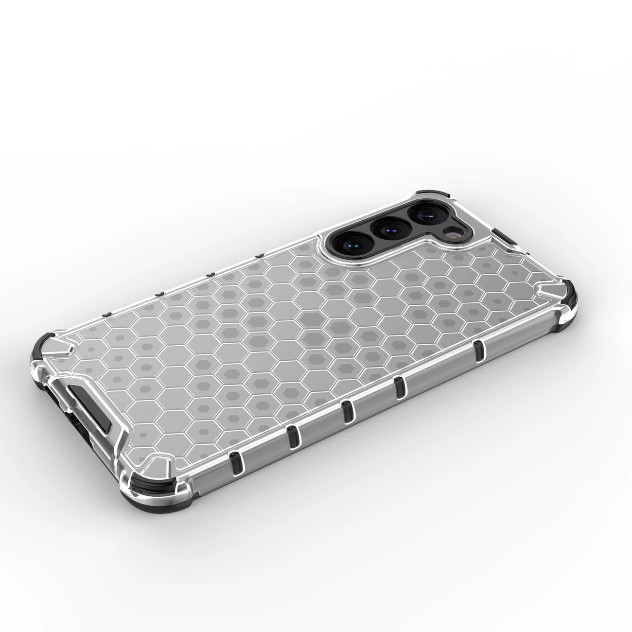 Honeycomb dėklas Samsung Galaxy S23+ – armuotas hibridinis, mėlynas - Image 13