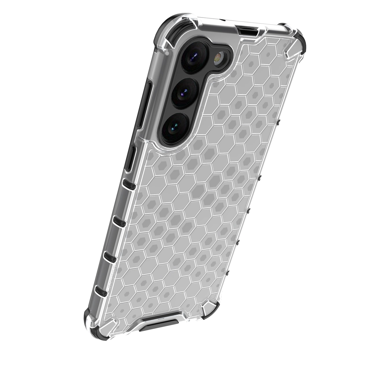 Honeycomb dėklas Samsung Galaxy S23+ – armuotas hibridinis, mėlynas - Image 16