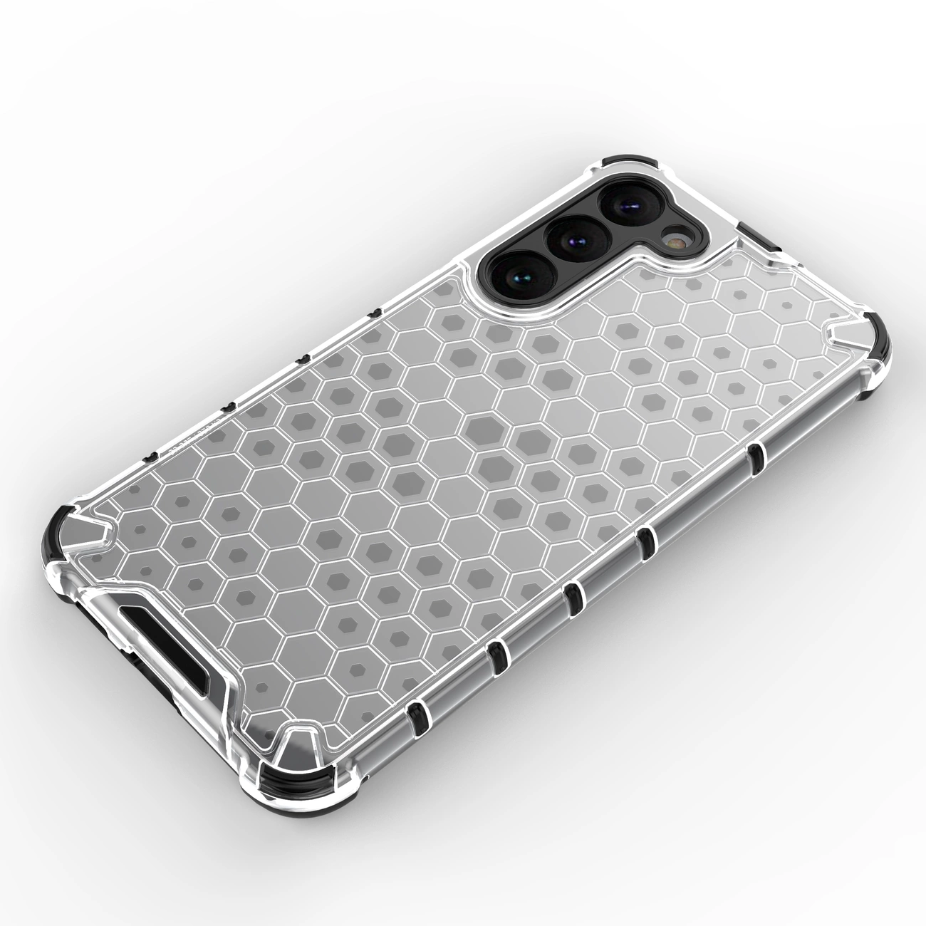 Honeycomb dėklas Samsung Galaxy S23+ – armuotas hibridinis, mėlynas - Image 8