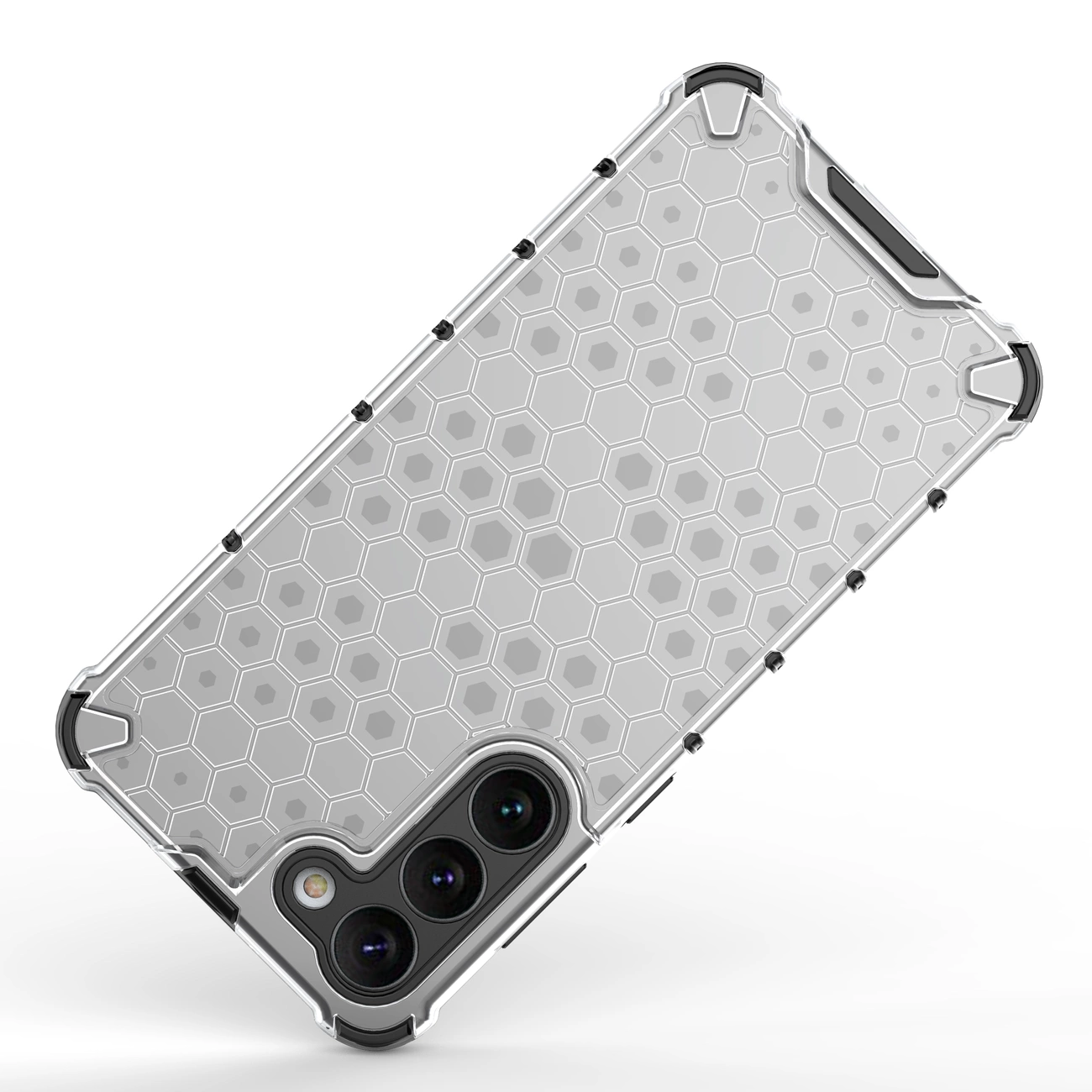 Honeycomb dėklas Samsung Galaxy S23+ – armuotas hibridinis, mėlynas - Image 9