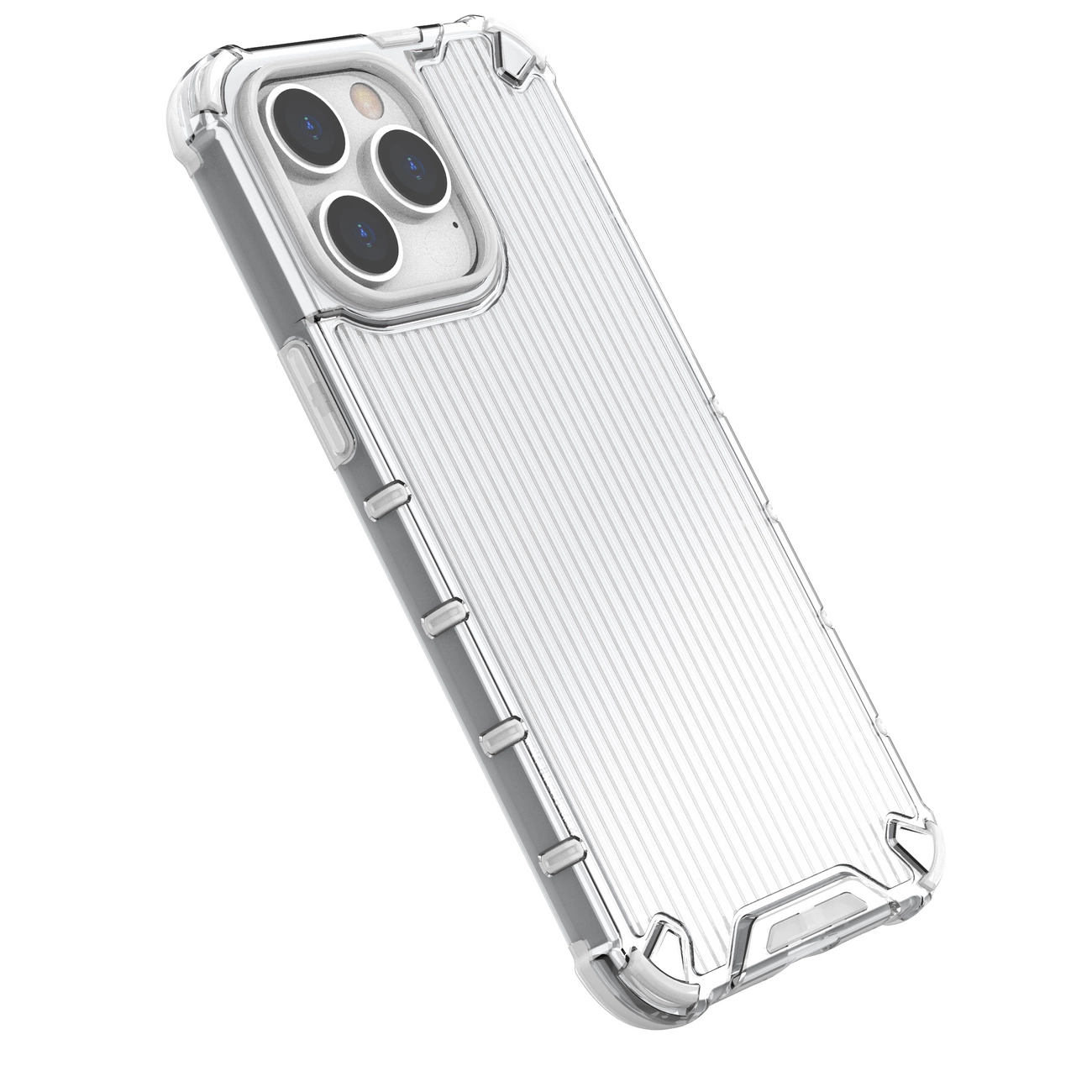 Ombre Protect dėklas iPhone 14 Pro – armuotas, rožinis ir mėlynas - Image 11
