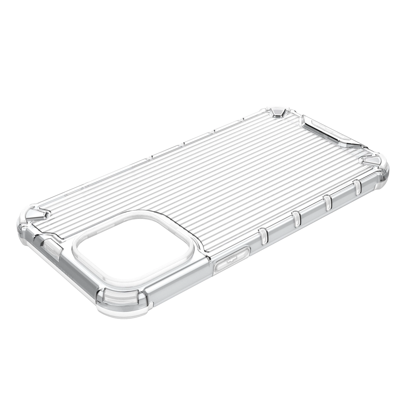 Ombre Protect dėklas iPhone 14 Pro – armuotas, rožinis ir mėlynas - Image 13