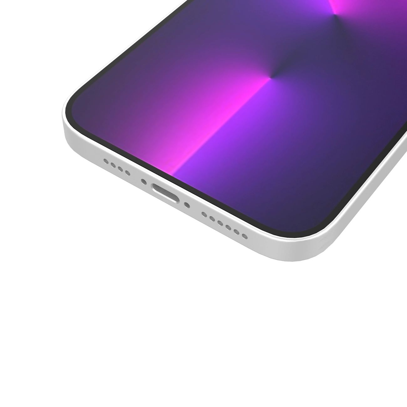 Ombre Protect dėklas iPhone 14 Pro – armuotas, rožinis ir mėlynas - Image 15