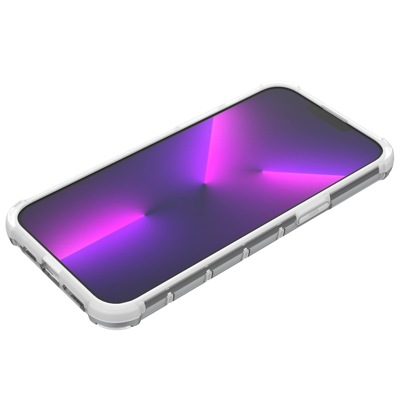 Ombre Protect dėklas iPhone 14 Pro – armuotas, rožinis ir mėlynas - Image 17