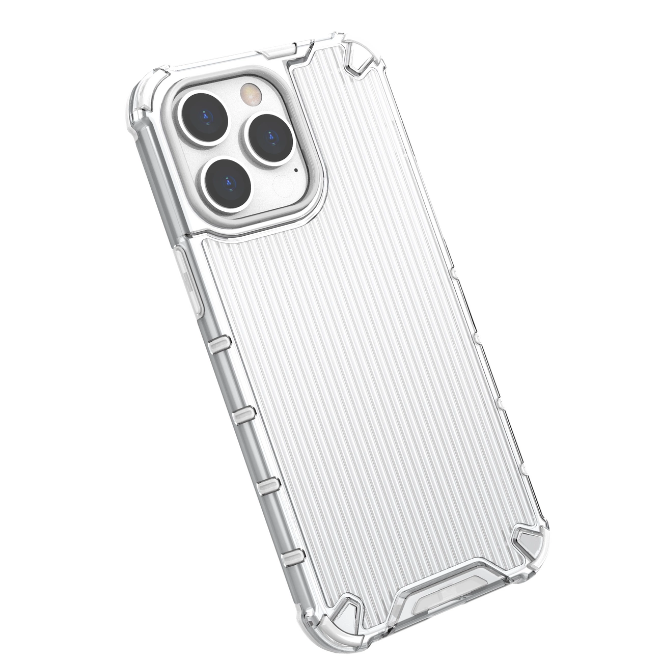 Ombre Protect dėklas iPhone 14 Pro – armuotas, rožinis ir mėlynas - Image 20