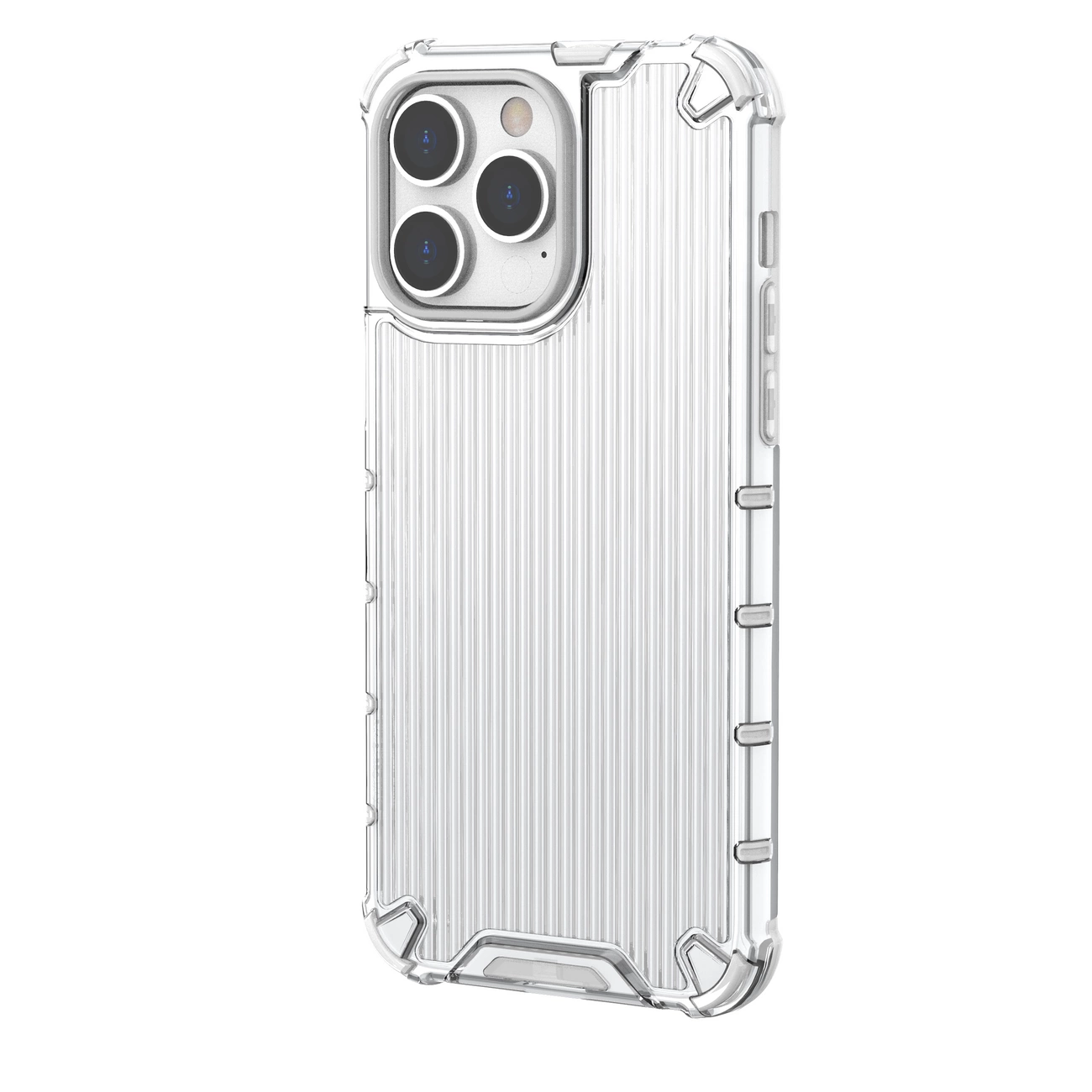 Ombre Protect dėklas iPhone 14 Pro – armuotas, rožinis ir mėlynas - Image 3