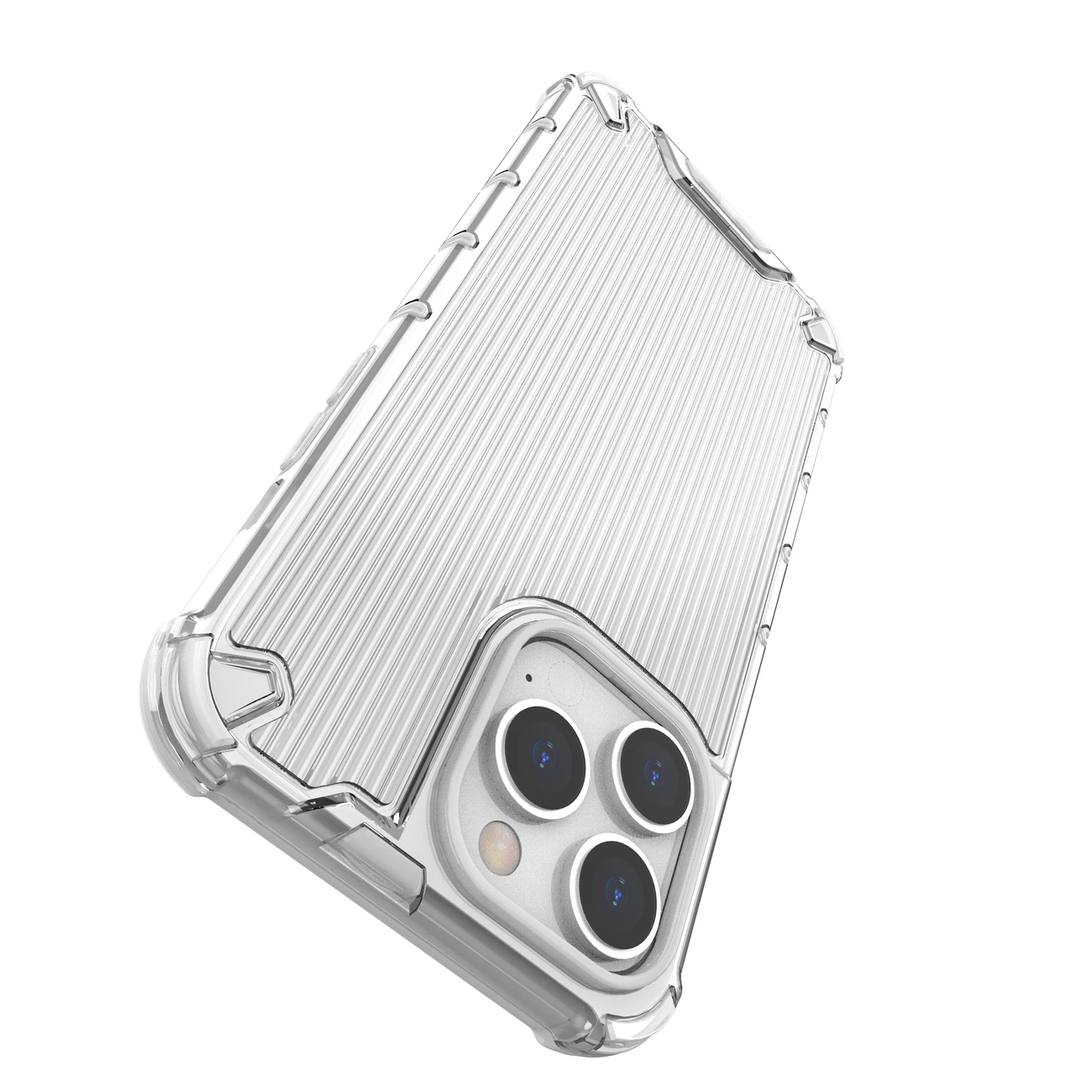 Ombre Protect dėklas iPhone 14 Pro – armuotas, rožinis ir mėlynas - Image 7