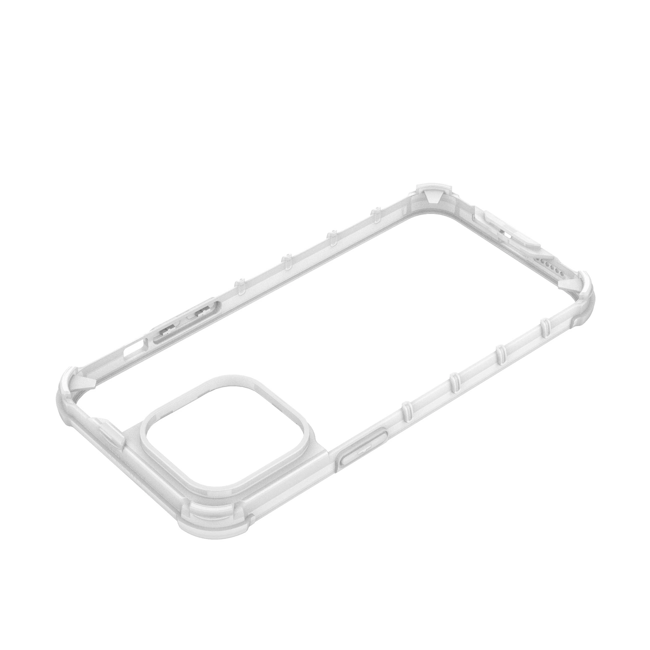 Ombre Protect dėklas iPhone 14 Pro – armuotas, rožinis ir mėlynas - Image 9