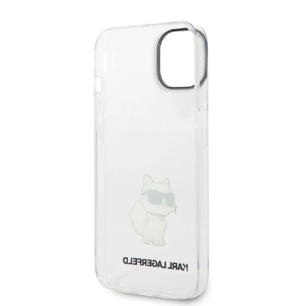 Karl Lagerfeld Ikonik Choupette dėklas iPhone 14 Plus – permatomas - Image 7