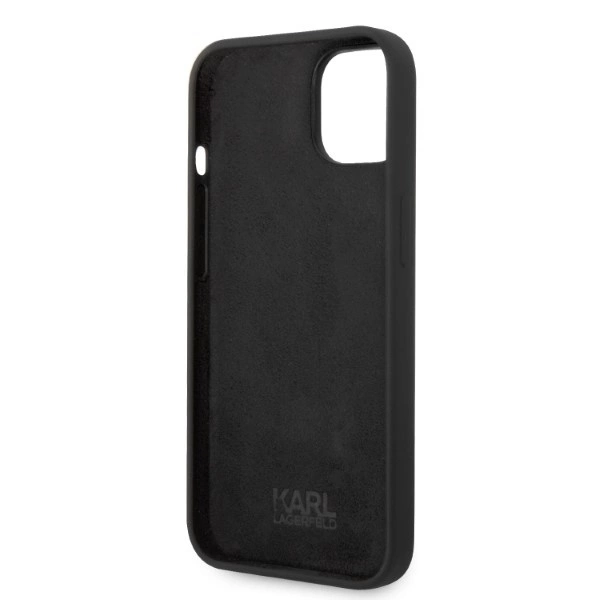 Karl Lagerfeld Silicone Ikonik dėklas iPhone 14 Plus – juodas - Image 7