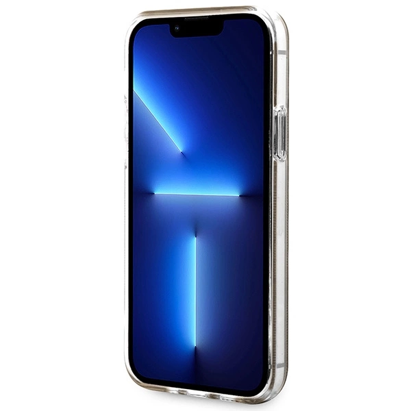 Rinkinys Guess GUBPP12MH4EACSW Case+Charger iPhone 12/12 Pro – rudas/rudas kietas dėklas, 4G Print MagSafe - Image 5