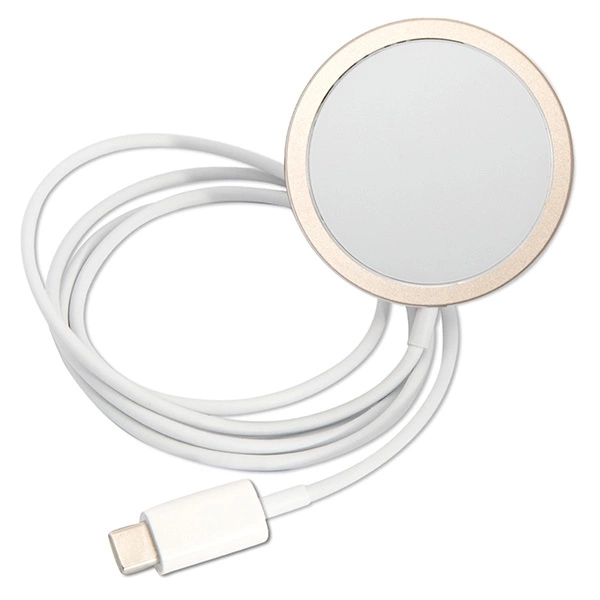 Rinkinys Guess GUBPP14MHMEACSK Case+Charger iPhone 14 Plus 6,7" – juodas/juodas kietas dėklas, Marble MagSafe - Image 9