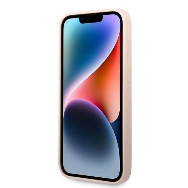 Karl Lagerfeld KLHCP14MSNCHBCP iPhone 14 Plus 6,7" – rožinis/rožinis kietas dėklas, Silicone Choupette - Image 5