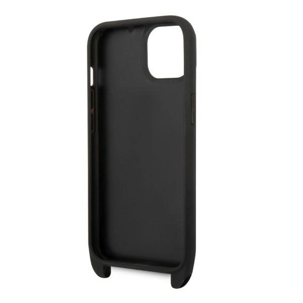 Karl Lagerfeld KLHCP14MSTKMK iPhone 14 Plus 6,7" – juodas/juodas kietas dėklas, Monogram Ikonik Patch - Image 6
