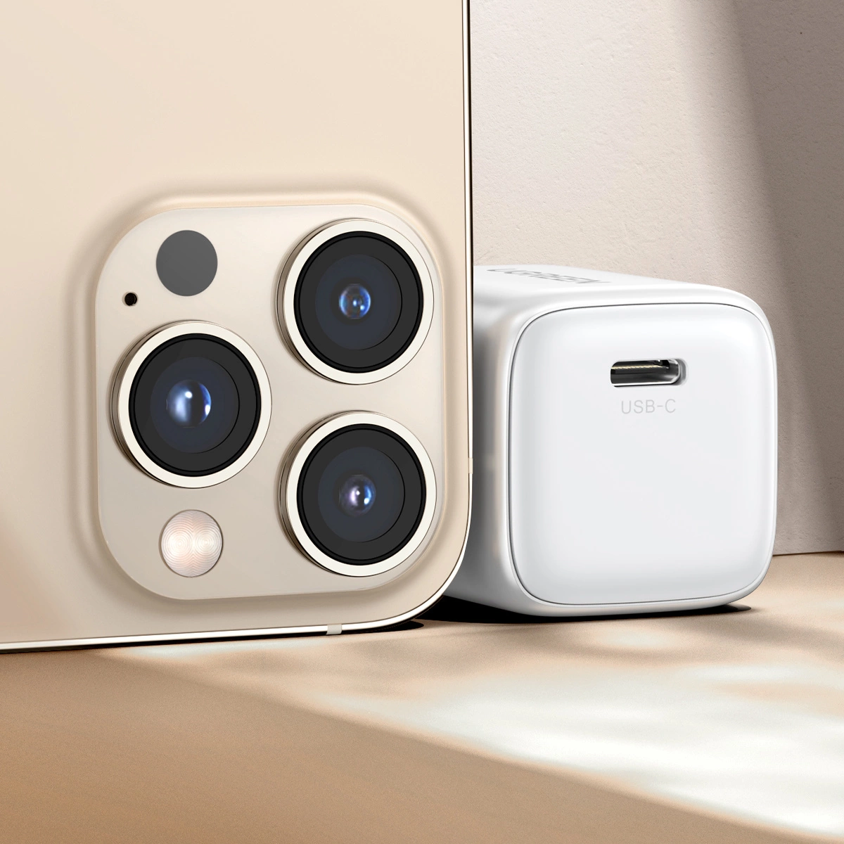 Ugreen Nexode Mini CD318 15324 GaN 20W USB-C PD 3.0 / QC 4.0 tinklo įkroviklis – baltas - Image 6