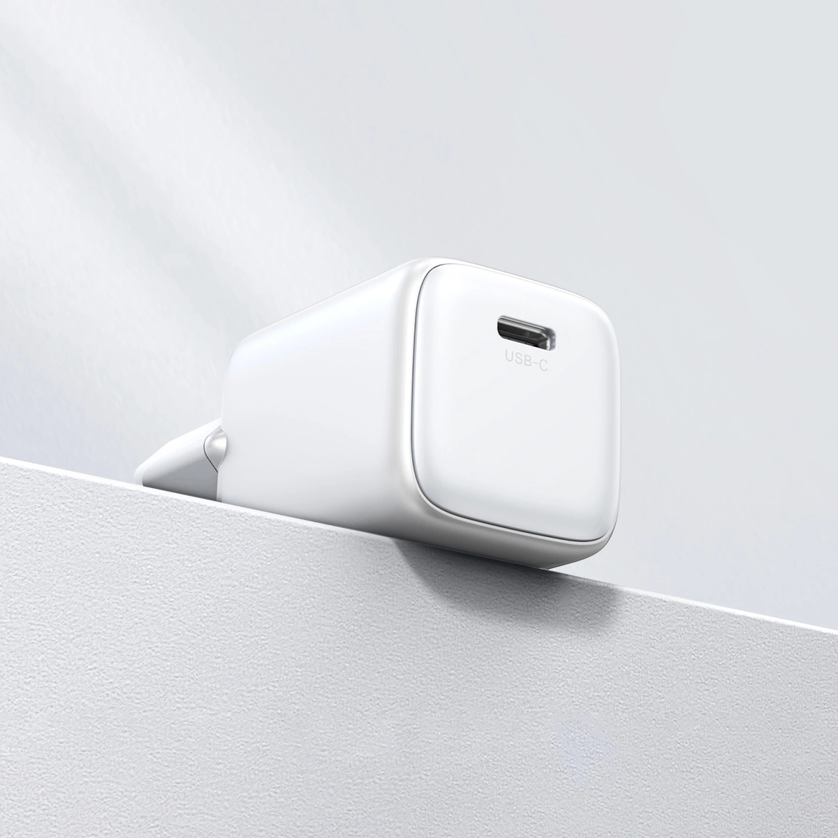 Ugreen Nexode Mini CD318 15324 GaN 20W USB-C PD 3.0 / QC 4.0 tinklo įkroviklis – baltas - Image 7