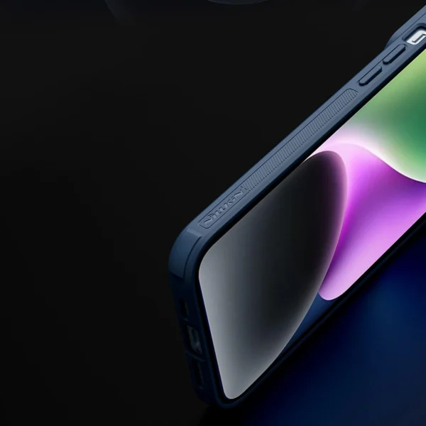 Nillkin Textured S dėklas iPhone 14 – apsauginis, su kameros dangčiu, žalias - Image 11