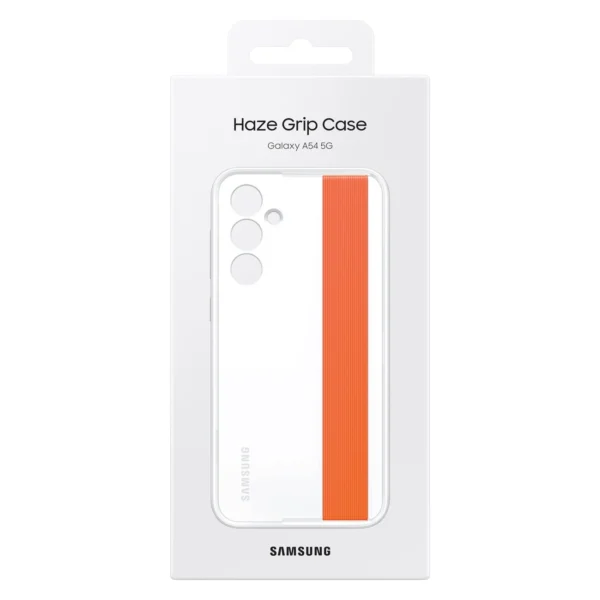 Samsung Haze Grip dėklas Samsung Galaxy A54 5G – baltas (EF-XA546CWEGWW) - Image 5