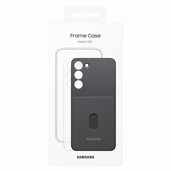 Samsung Frame Cover dėklas Samsung Galaxy S23+ – su keičiama nugarėle, juoda (EF-MS916CBEGWW) - Image 5