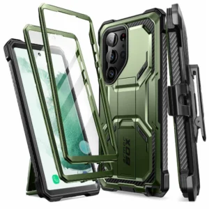 Supcase IBLSN ArmorBox Case for Samsung Galaxy S23 Ultra - Green