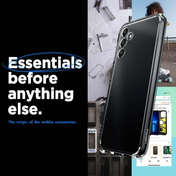 Spigen Ultra Hybrid dėklas Samsung Galaxy A14 5G – permatomas - Image 8