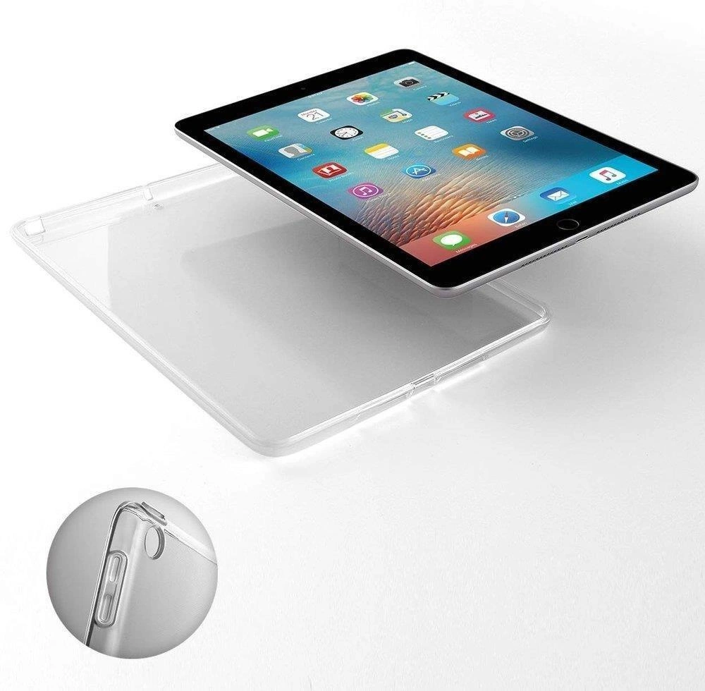 Slim Case dėklas Xiaomi Redmi Pad – lankstus silikoninis, permatomas - Image 4