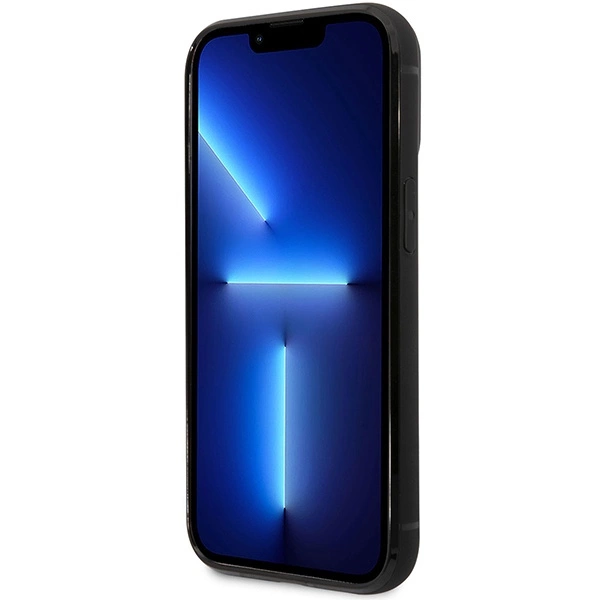 BMW BMHCP14L22RSEPK dėklas iPhone 14 Pro 6.1" – juodas/juodas, Leather Card Slot - Image 5