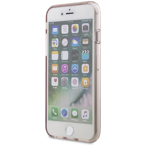 Karl Lagerfeld KLHCI8HNCHTCP dėklas iPhone 7/8/SE 2020 / SE 2022 – rožinis/rožinis, kietas, Ikonik Choupette - Image 7