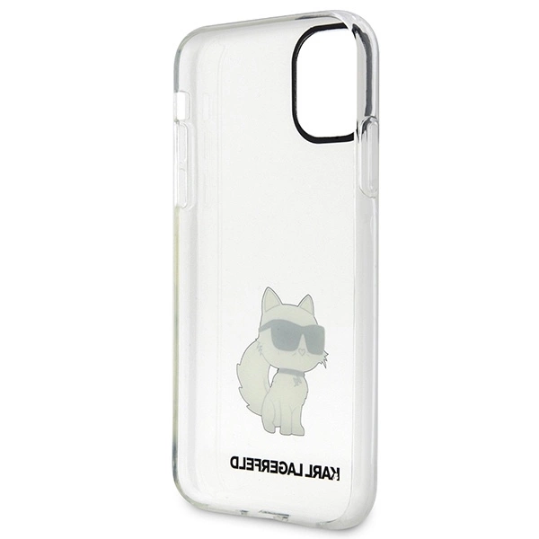 Karl Lagerfeld dėklas iPhone 11 / XR – Ikonik Choupette serija, permatomas - Image 14