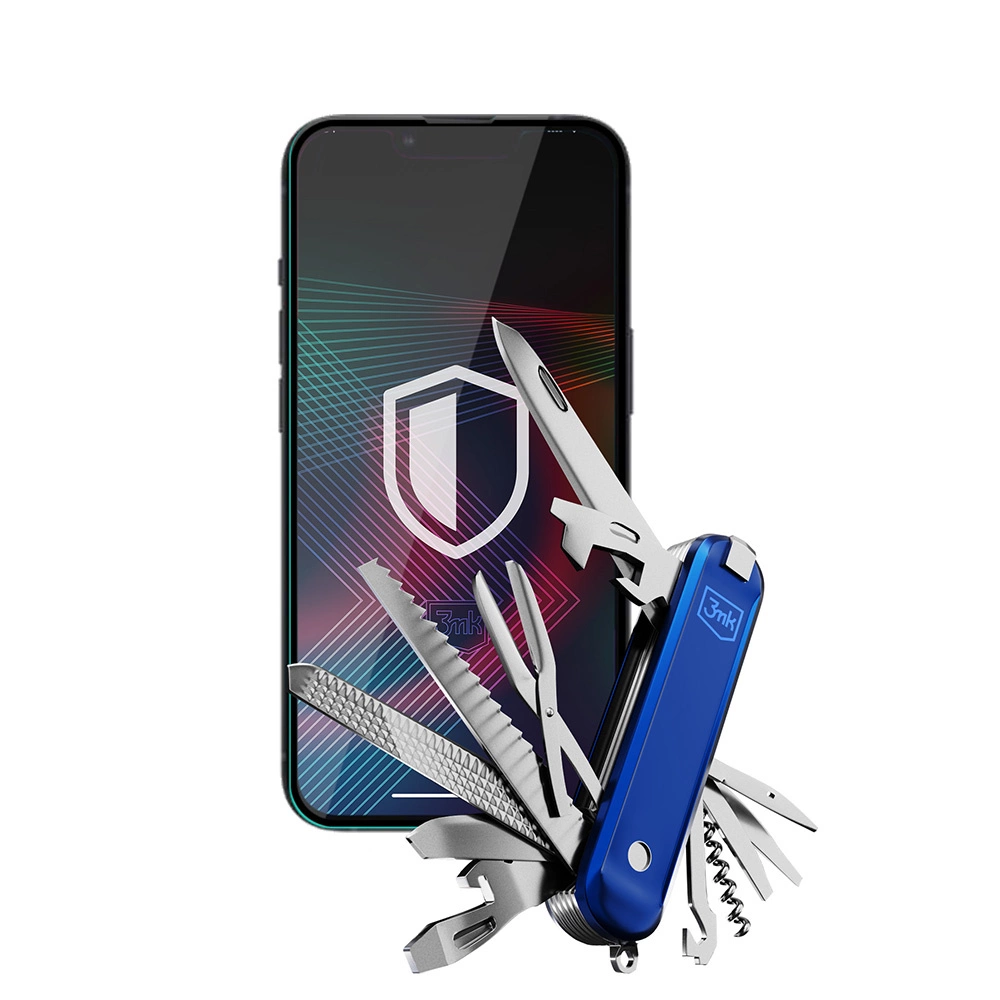 Apsauginis stiklas iPhone 14 / 13 Pro / 13 9H – 3mk HardGlass Lite Series - Image 4