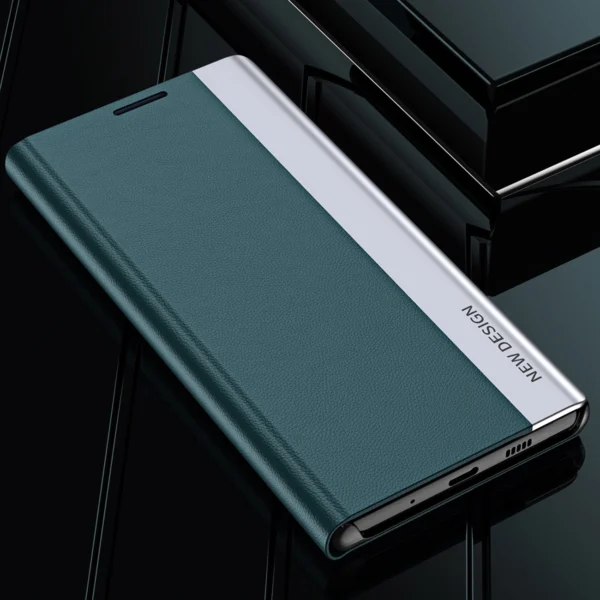 Sleep Case Pro dėklas Xiaomi Redmi Note 12 Pro / Poco X5 Pro 5G su flip stovu – juodas - Image 3
