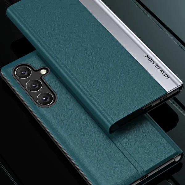 Sleep Case Pro dėklas Xiaomi Redmi Note 12 Pro / Poco X5 Pro 5G su flip stovu – juodas - Image 4