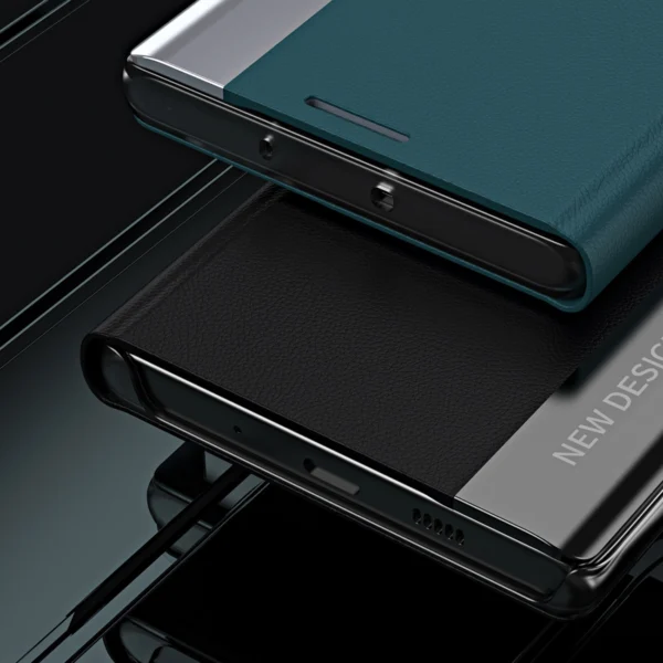 Sleep Case Pro dėklas Xiaomi Redmi Note 12 Pro / Poco X5 Pro 5G su flip stovu – juodas - Image 7
