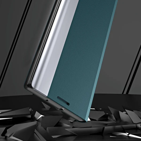 Sleep Case Pro dėklas Xiaomi Redmi Note 12 Pro / Poco X5 Pro 5G su flip stovu – juodas - Image 8