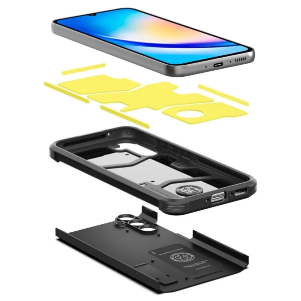 Spigen Tough Armor dėklas Samsung Galaxy A34 5G – juodas - Image 7