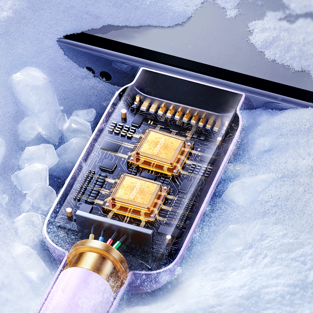 Joyroom Multi-Color serija A14 USB-C / Lightning 20W kabelis 1,2 m – violetinis - Image 5