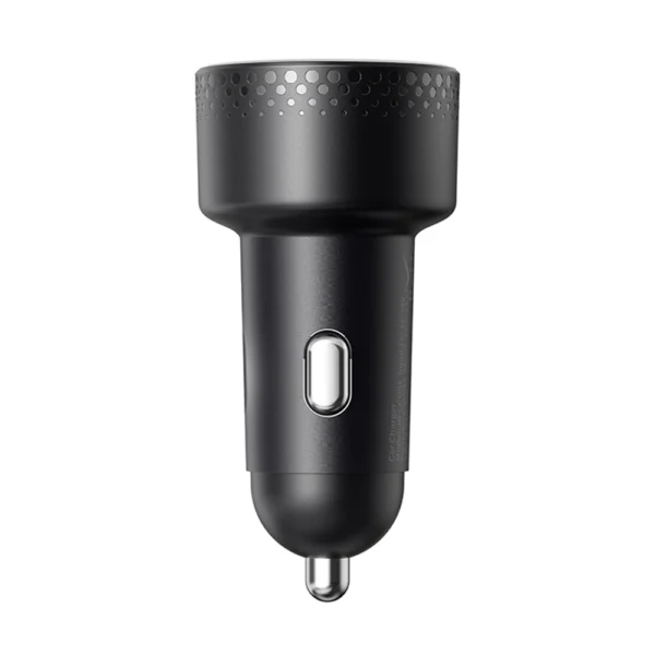 2x USB-C 70W automobilinis įkroviklis su LED ekranu Joyroom JR-CCD02 – juodas - Image 8