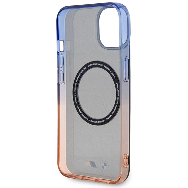 BMW Gradient Bumper MagSafe dėklas iPhone 14 Plus – pilkas - Image 7