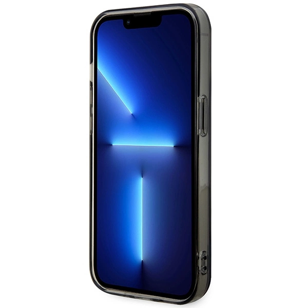 Dėklas BMW BMHMP14XHGPK iPhone 14 Pro Max 6,7" – pilkas/pilkas kietas dėklas, raštas MagSafe - Image 5