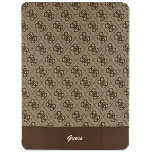 Guess 4G Stripe Allover case for iPad Pro 12.9" - brown