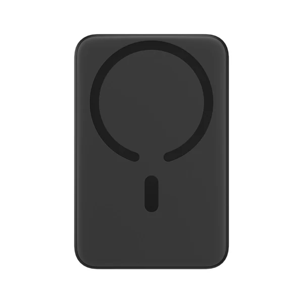 Baseus Magnetic Mini Power Bank su MagSafe 15W / PD QC 20W 10000mAh – juodas (tarptautinė versija) + Xiaobai serijos kabelis USB-C – USB-C 60W 3A 0,5 m – juodas - Image 3