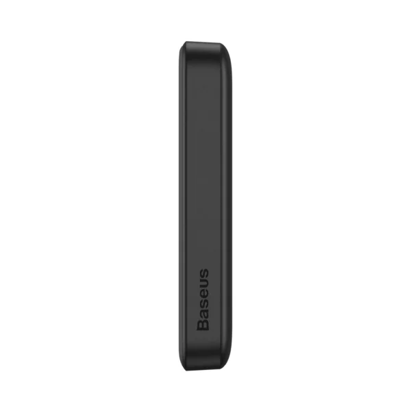 Baseus Magnetic Mini Power Bank su MagSafe 15W / PD QC 20W 10000mAh – juodas (tarptautinė versija) + Xiaobai serijos kabelis USB-C – USB-C 60W 3A 0,5 m – juodas - Image 7